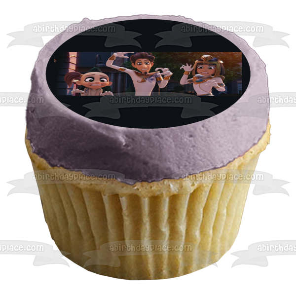 Spies In Disguise Various Characters Edible Cake Topper Image ABPID57276