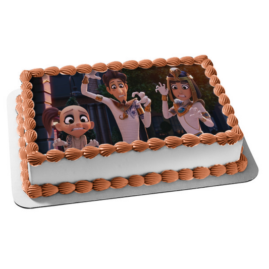 Spies In Disguise Various Characters Edible Cake Topper Image ABPID57276
