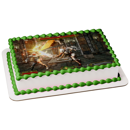 Mortal Kombat 12 Various Characters Edible Cake Topper Image ABPID57283