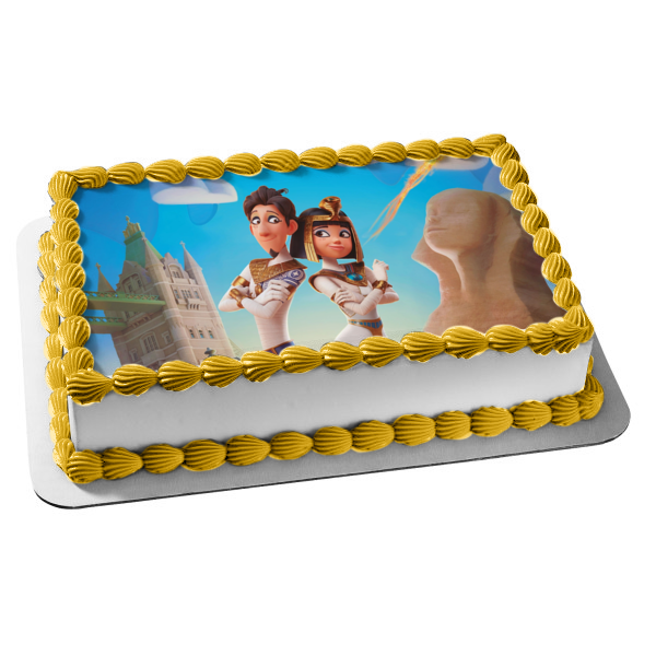 Spies In Disguise Various Characters Edible Cake Topper Image ABPID57285