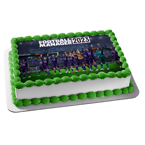 Football Manager 2023 Dream Squad Edible Cake Topper Image ABPID57286