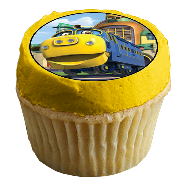 Chuggington Locomotives Wilson Brewster and Koko Edible Cupcake Topper Images ABPID03702