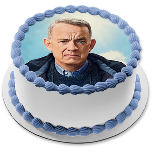 A Man Called Otto with Clouds In the Background Edible Cake Topper Image ABPID57304