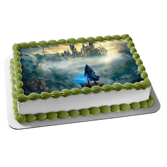 Hogwarts Legacy Hogwarts School Adorno comestible para tarta Imagen ABPID57326 