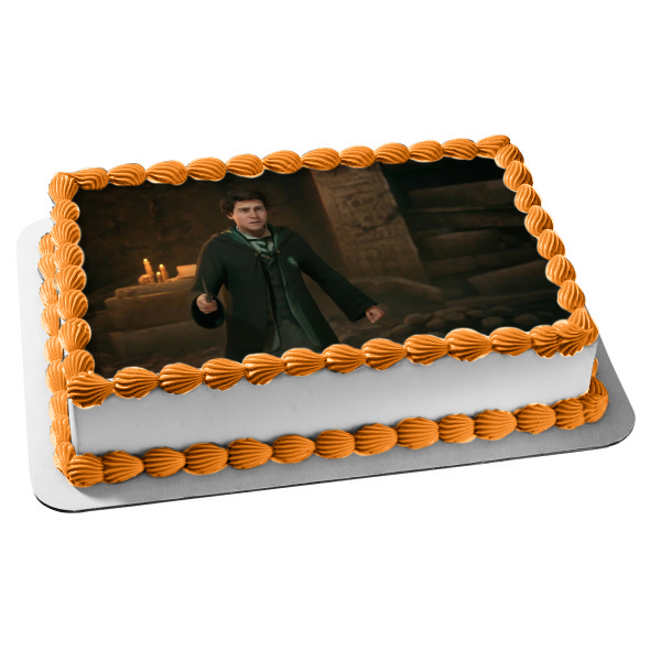 Hogwarts Legacy Student Edible Cake Topper Image ABPID57330