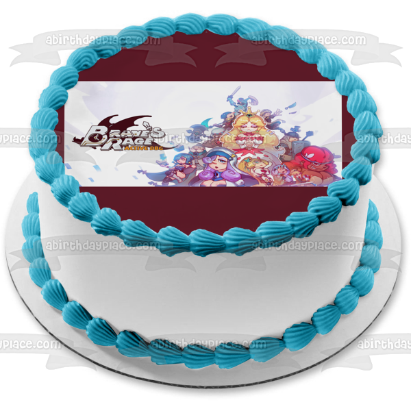 Brave's Rage Active Dbg Explorer Evra Lord Don Qui y Protector Sancho Imagen comestible para tarta ABPID57307 