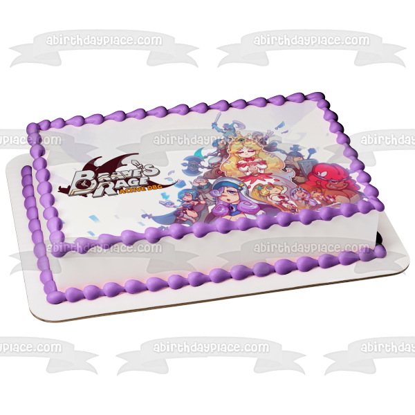 Brave's Rage Active Dbg Explorer Evra Lord Don Qui y Protector Sancho Imagen comestible para tarta ABPID57307 