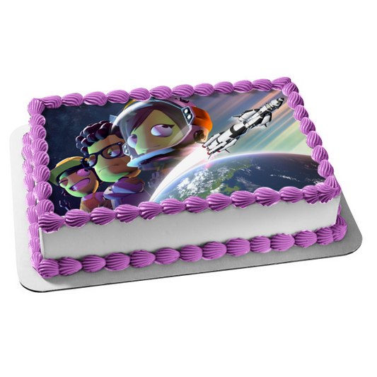 Programa espacial Kerbal Bobak Kerman Dawton Kerman y Dinkelstein Kerman Adorno comestible para tarta Imagen ABPID57313 