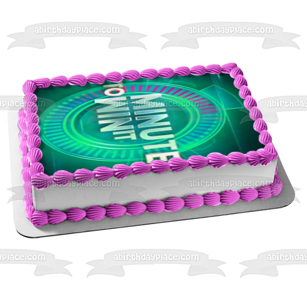 Minute to Win It Kitchen Games Edible Cake Topper Image ABPID04079