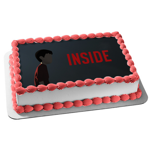 Decoración comestible para tarta con diseño de chico de la película interior, imagen ABPID57349 