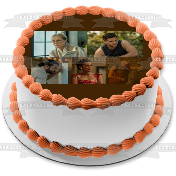 Extrapolations Nicholas Bilton and Elodie Edible Cake Topper Image ABPID57353