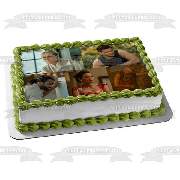Extrapolations Nicholas Bilton and Elodie Edible Cake Topper Image ABPID57353