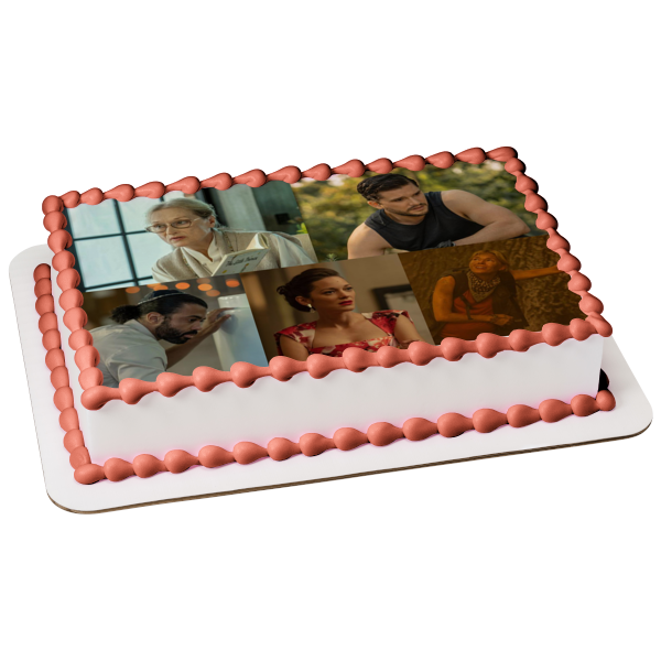 Extrapolations Nicholas Bilton and Elodie Edible Cake Topper Image ABPID57353