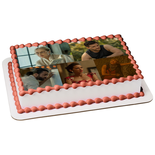 Extrapolaciones Nicholas Bilton y Elodie Imagen comestible para decoración de tarta ABPID57353 