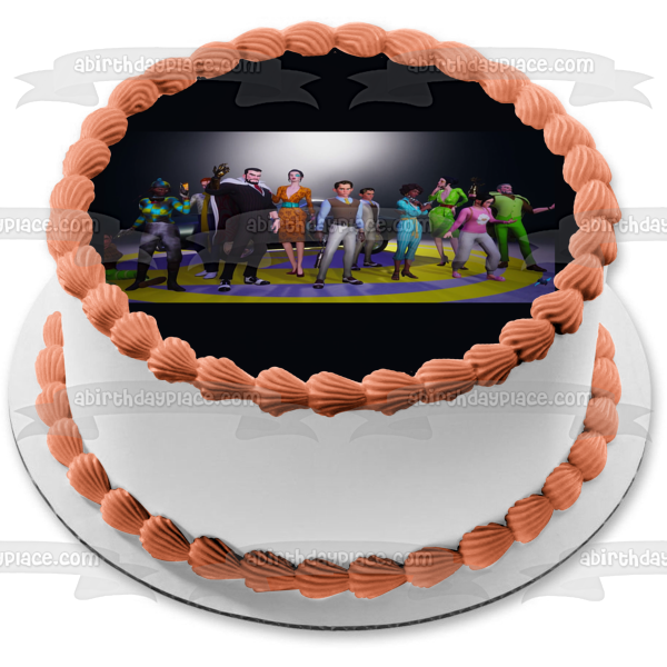 Deceive Inc. Imagen de decoración comestible para tarta con pieles variadas ABPID57354 