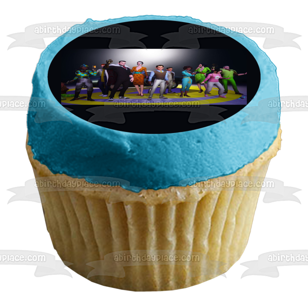 Deceive Inc. Imagen de decoración comestible para tarta con pieles variadas ABPID57354 