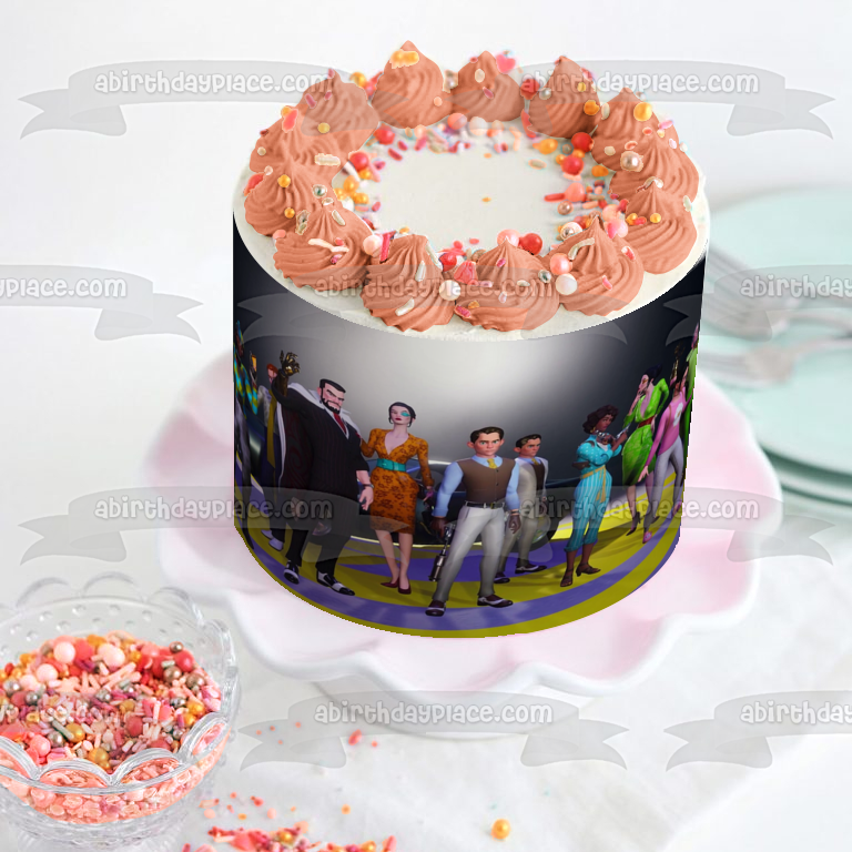 Deceive Inc. Imagen de decoración comestible para tarta con pieles variadas ABPID57354 