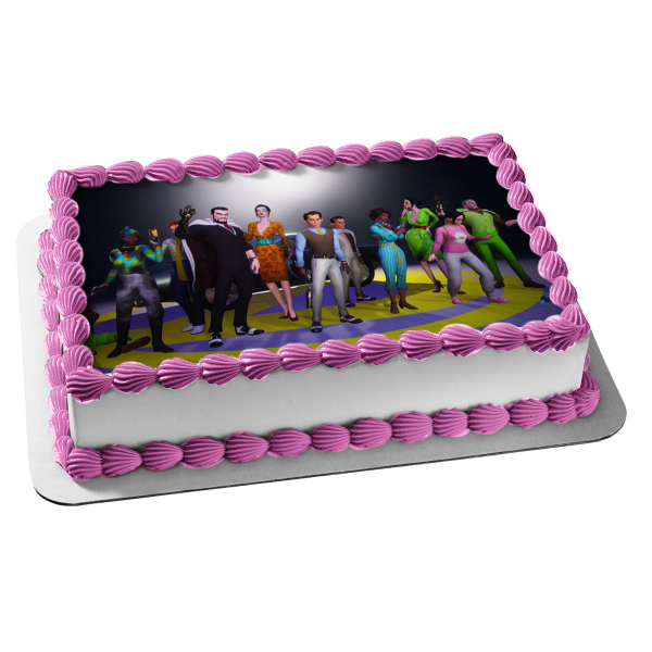 Deceive Inc. Imagen de decoración comestible para tarta con pieles variadas ABPID57354 