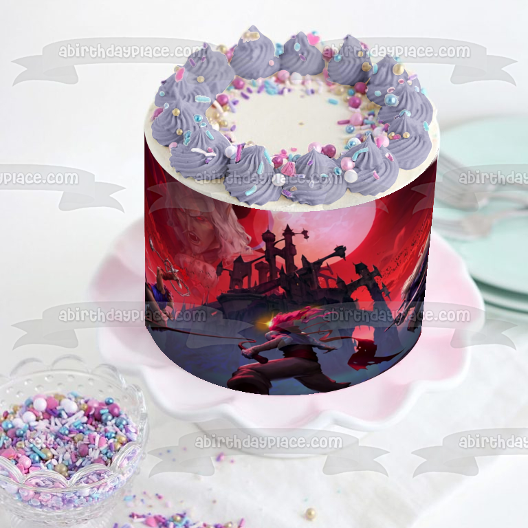 Dead Cells Game Scene Edible Cake Topper Image ABPID57362