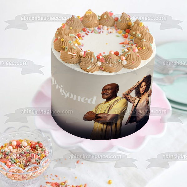 Unprisioned Edwin Alexander and Paige Alexander Edible Cake Topper Image ABPID57355