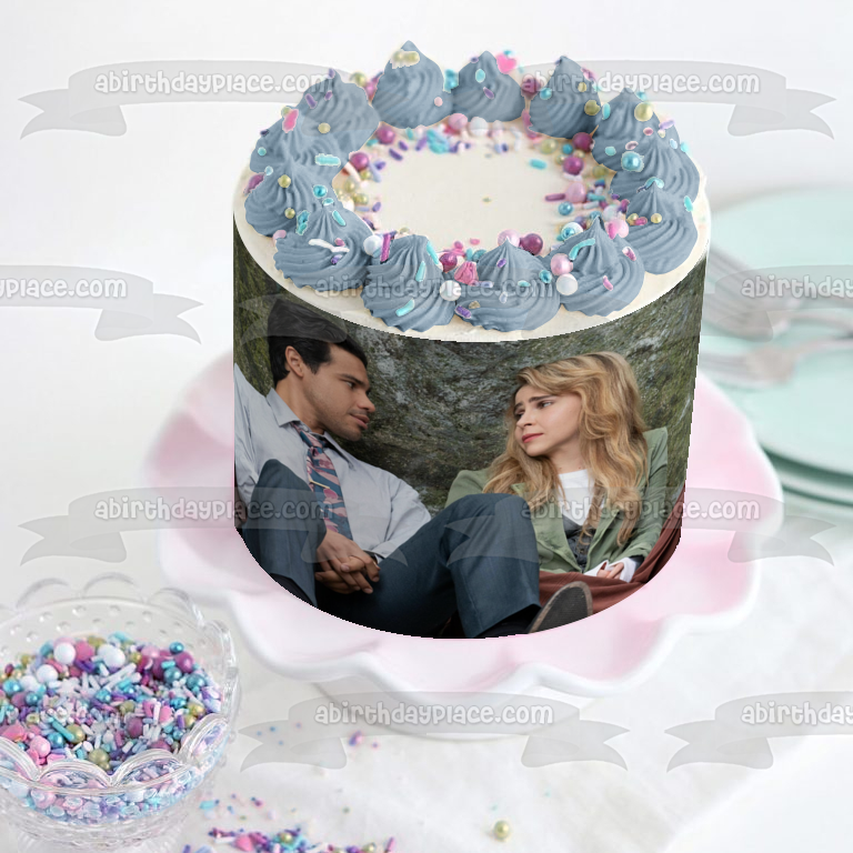 Up Here Lindsay and Miguel Edible Cake Topper Image ABPID57374