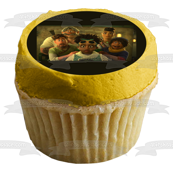 Strange World Searcher Clade Jaeger Clade Meridian Clade and Castillo Mal Edible Cake Topper Image ABPID57375