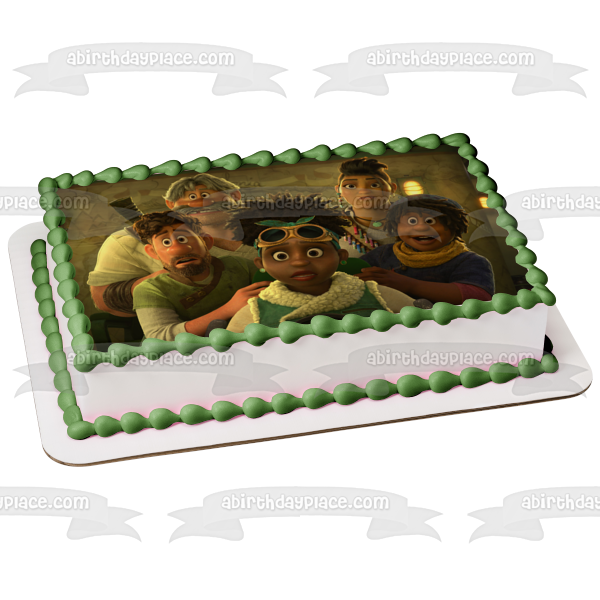 Strange World Searcher Clade Jaeger Clade Meridian Clade and Castillo Mal Edible Cake Topper Image ABPID57375