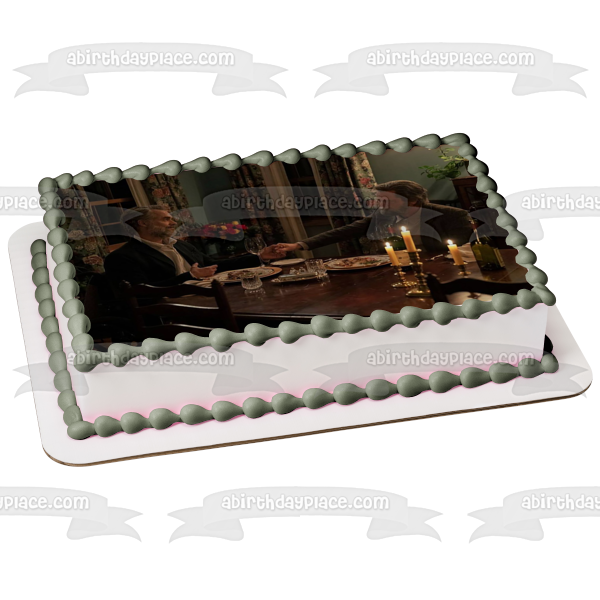The Last of Us TV Series Frank and Bill Edible Cake Topper Image ABPID57409