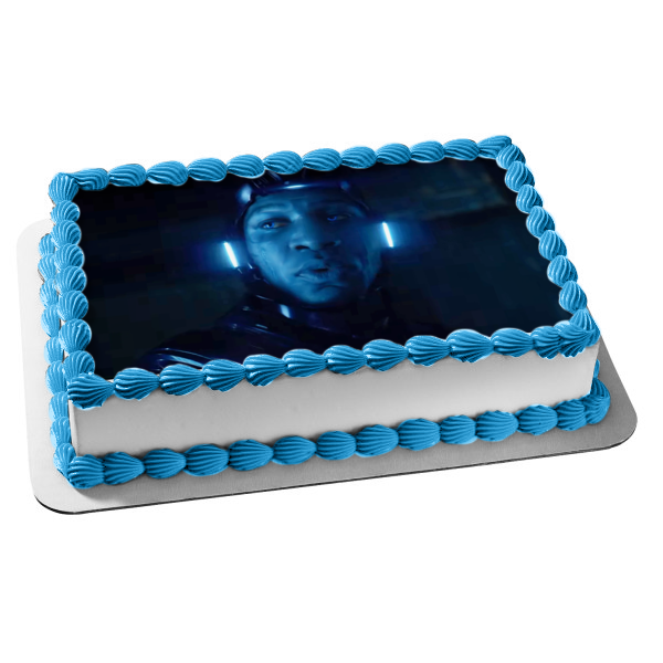 Ant-Man and the Wasp: Quantumania Kang the Conqueror Edible Cake Topper Image ABPID57424