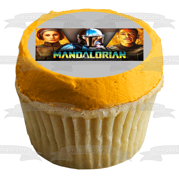 Star Wars The Mandalorian Moff Gideon Edible Cake Topper Image ABPID57416