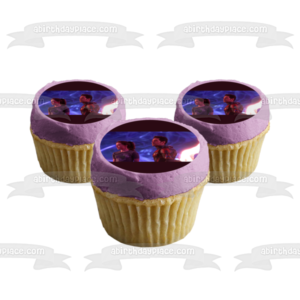 Ant-Man y la Avispa: Quantumania Scott Lang y Cassandra Lang Imagen comestible para decoración de tarta ABPID57426 