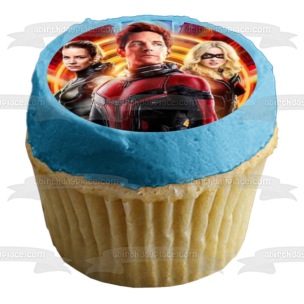 Ant-Man and the Wasp: Quantumania Scott Lang Edible Cake Topper Image ABPID57427