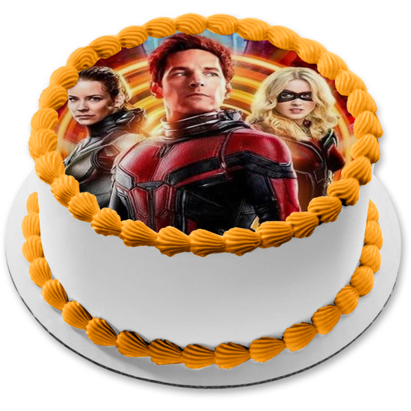 Ant-Man and the Wasp: Quantumania Scott Lang Edible Cake Topper Image ABPID57427