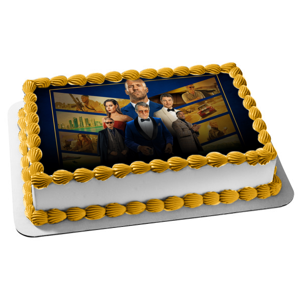 Operation Fortune: Ruse De Guerre Orson Fortune Greg Simmonds and Sarah Fidel Edible Cake Topper Image ABPID57376