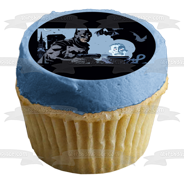Batman: The Doom That Came to Gotham Edible Cake Topper Image ABPID57380