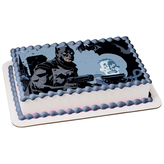 Batman: The Doom That Came to Gotham Edible Cake Topper Image ABPID57380