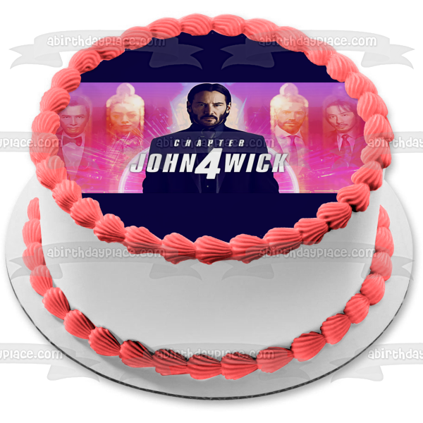 John Wick Chapter 4 Donnie Yen Edible Cake Topper Image ABPID57382