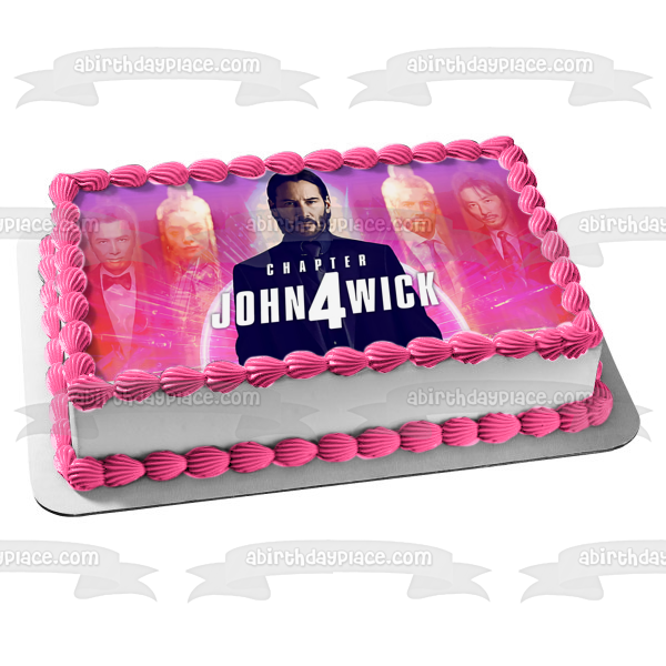 John Wick Chapter 4 Donnie Yen Edible Cake Topper Image ABPID57382