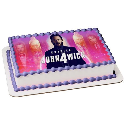 John Wick Chapter 4 Donnie Yen Edible Cake Topper Image ABPID57382