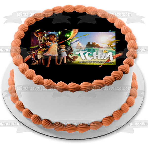 Tchia Various Characters Edible Cake Topper Image ABPID57395