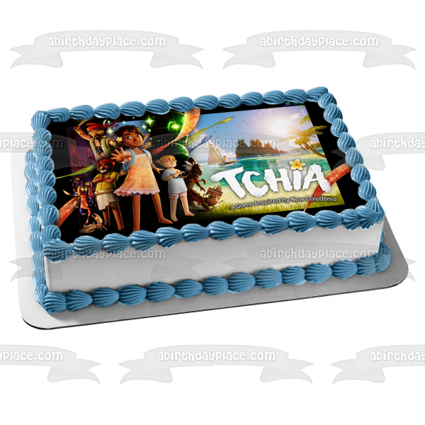 Tchia Various Characters Edible Cake Topper Image ABPID57395