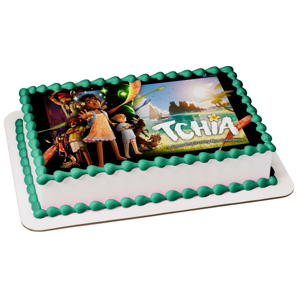Tchia Various Characters Edible Cake Topper Image ABPID57395