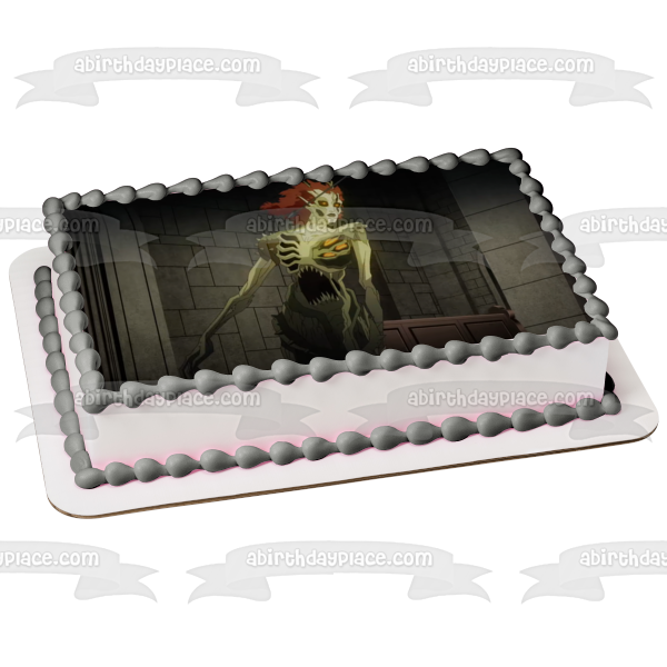 Imagen comestible para decoración de tarta con el hombre de la motosierra ABPID57388 