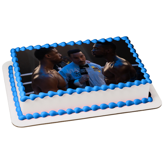 Creed III Adonis Creed Edible Cake Topper Image ABPID57399