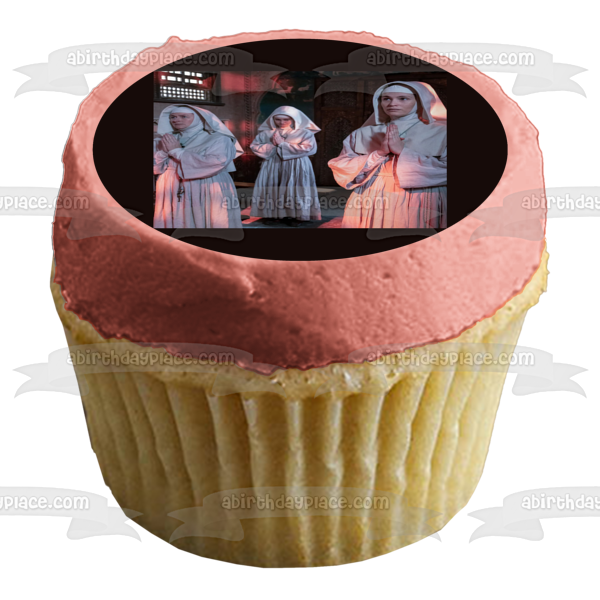 Black Narcissus Sister Clodagh and Sister Ruth Edible Cake Topper Image ABPID57389