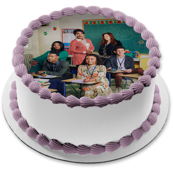 Abbott Elementary Ava Coleman Edible Cake Topper Image ABPID57401
