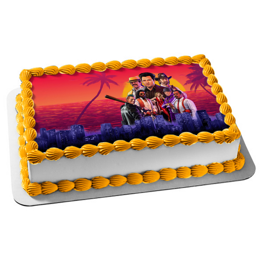 Crime Boss: Rockay City Edible Cake Topper Image ABPID57404