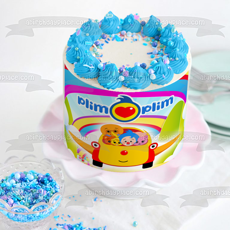 Plim Plim Mei Li Acuarella y Nesho Imagen comestible para decoración de tarta ABPID57483 