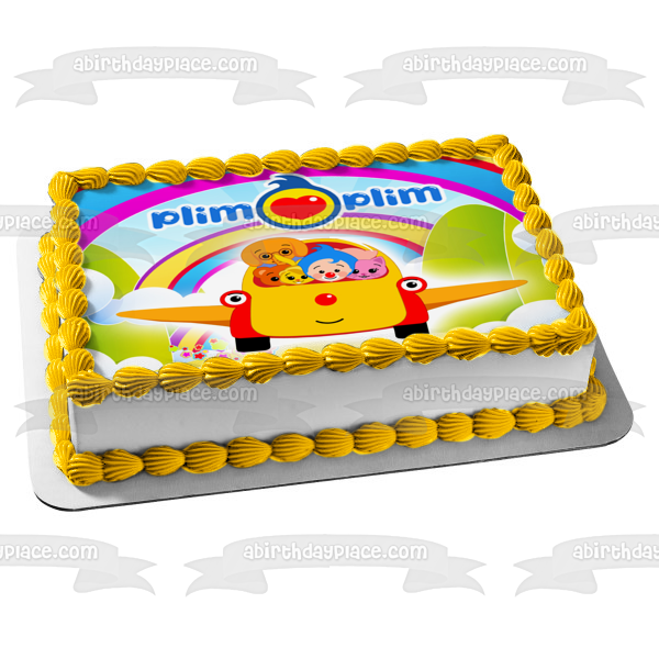 Plim Plim Mei Li Acuarella y Nesho Imagen comestible para decoración de tarta ABPID57483 