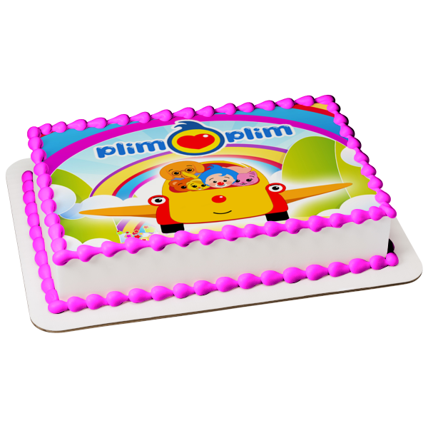 Plim Plim Mei Li Acuarella y Nesho Imagen comestible para decoración de tarta ABPID57483 